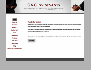 gcinvestmentsllc.com screenshot