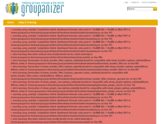 gclient.groupanizer.com screenshot