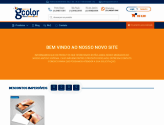 gcolor.com.br screenshot