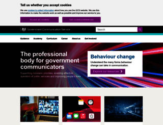 gcs.civilservice.gov.uk screenshot