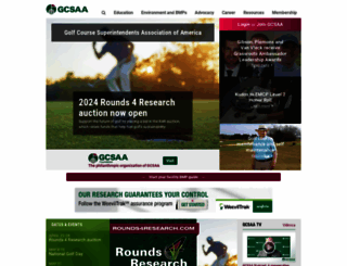 gcsaa.org screenshot