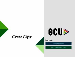gcu.greatclips.com screenshot
