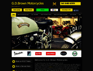 gdbrown.com screenshot