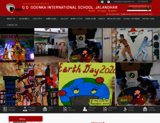 gdgoenkajalandhar.com screenshot