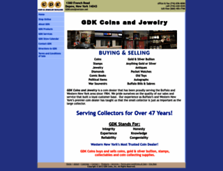 gdkcoins.com screenshot