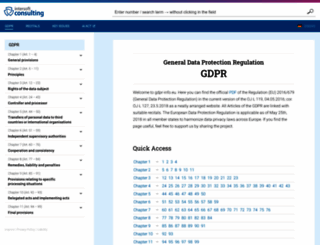 gdpr-info.eu screenshot