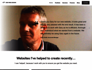 gdswebdesign.co.uk screenshot