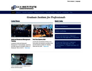 geainstitute.edu.sg screenshot