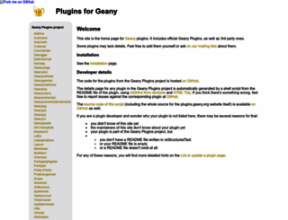 geany-plugins.sourceforge.net screenshot