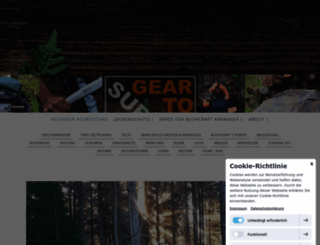 gear-to-survive.com screenshot