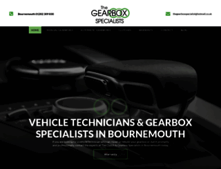gearboxspecialistssouthampton.co.uk screenshot