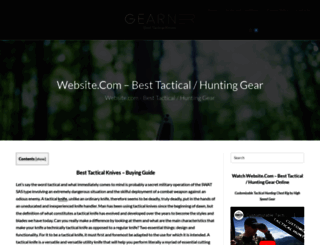 gearner.com screenshot