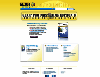 gearsoftware.com screenshot