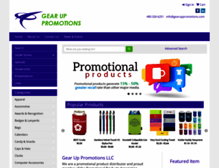 gearuppromotions.com screenshot