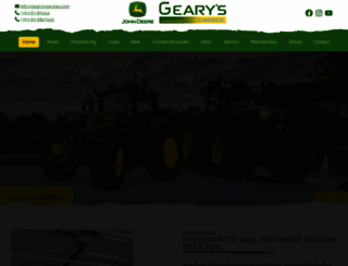gearysgarage.com screenshot