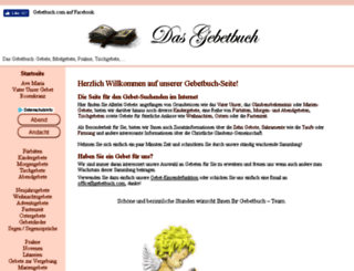 gebetbuch.com screenshot