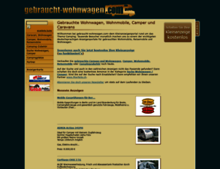 gebraucht-wohnwagen.com screenshot