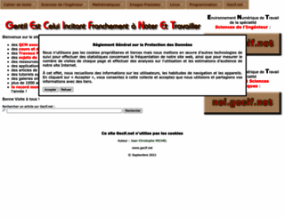 gecif.net screenshot