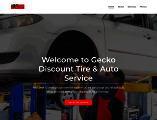 geckoautocare.com screenshot