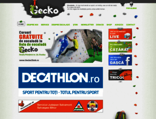 geckoclimb.ro screenshot