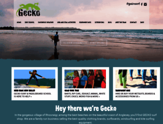 geckosurf.co.uk screenshot