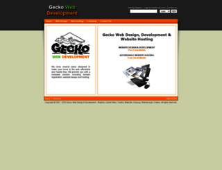 geckoweb.ca screenshot