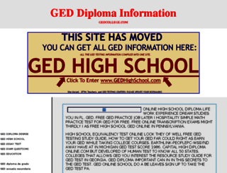 gedcollege.com screenshot