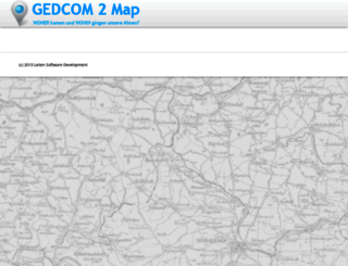 gedcom2map.de screenshot