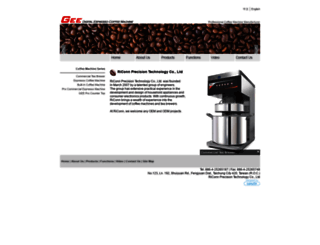 gee-coffee.com screenshot