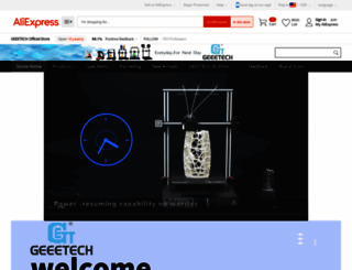 geeetech.es.aliexpress.com screenshot