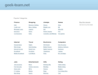 geek-team.net screenshot