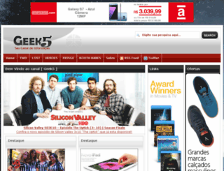 geek5.com.br screenshot