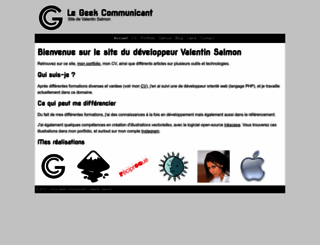 geekcommunicant.com screenshot