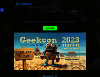 geekcon.org screenshot