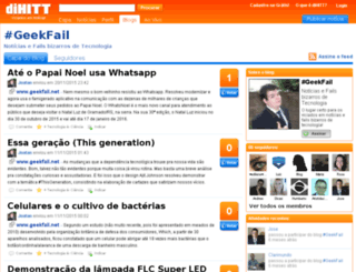 geekfail.dihitt.com screenshot