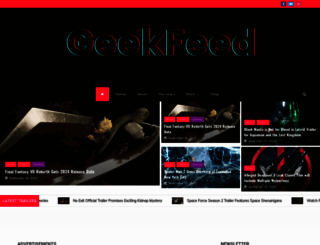 geekfeed.com screenshot