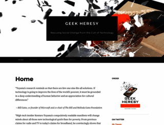 geekheresy.org screenshot