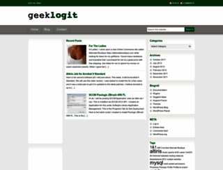 geeklogit.com screenshot