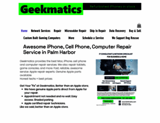 geekmatics.com screenshot