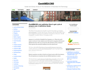geekmba360.com screenshot