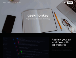 geekmonkey.org screenshot