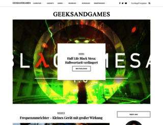 geeksandgames.de screenshot