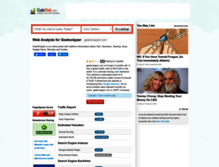 geeksnipper.com.cutestat.com screenshot