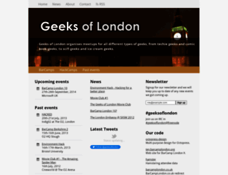 geeksoflondon.com screenshot