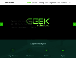 geeksolutionz.com screenshot