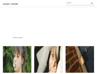 geeksonhome.com screenshot