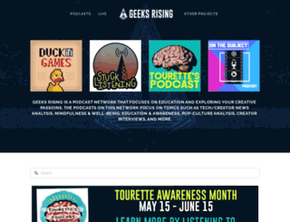 geeksrising.com screenshot