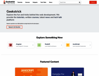 geekstrick.com screenshot