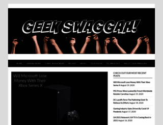 geekswaggah.com screenshot