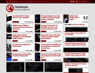 geektopia.es screenshot